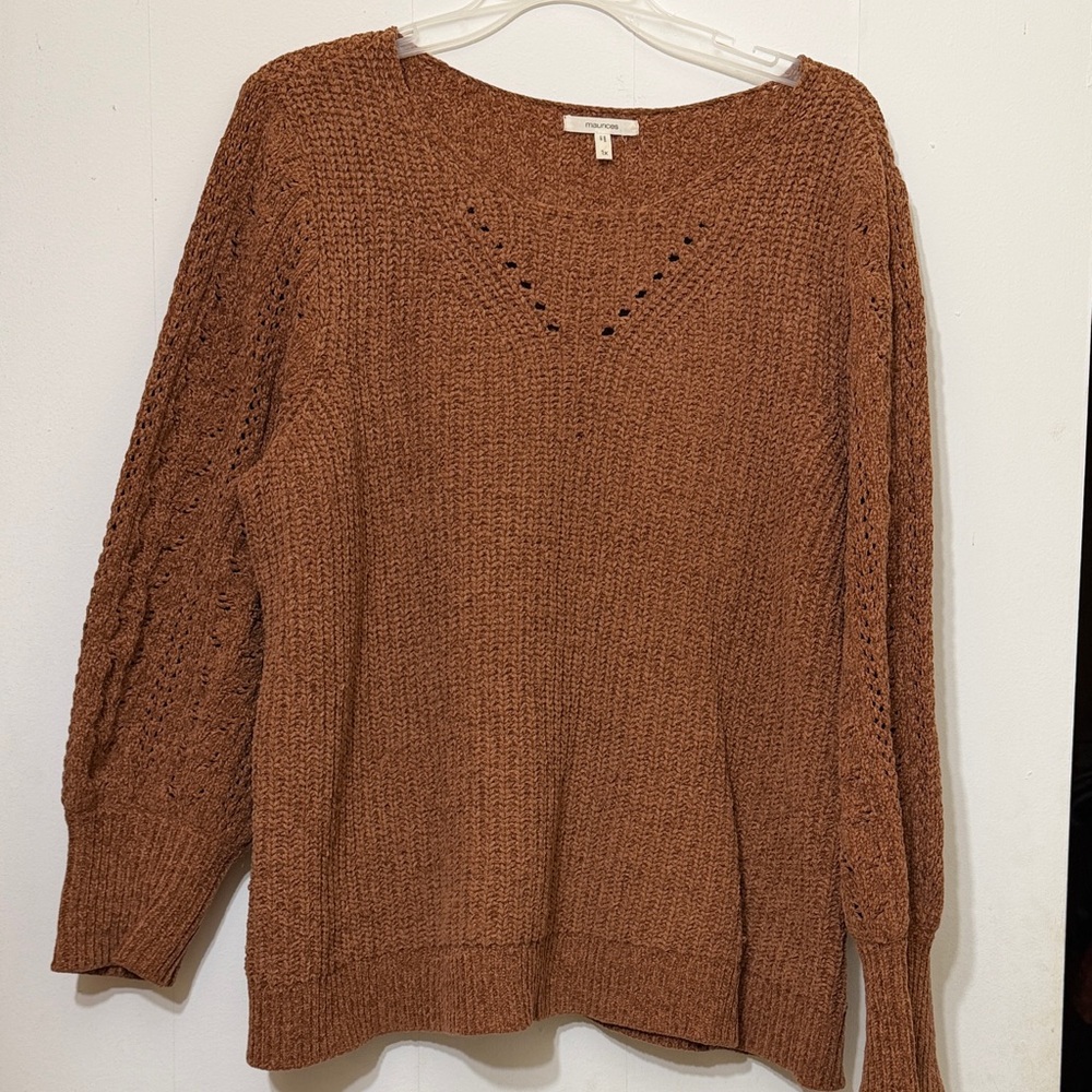 Maurices Warm Tan Knit Sweater